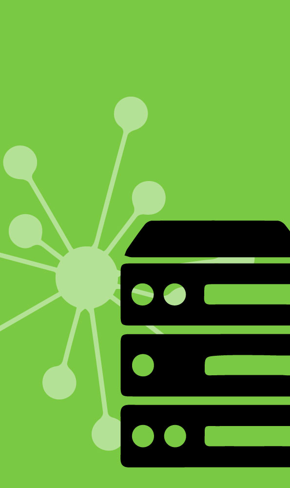 Internet data transmission via fibre optics concept