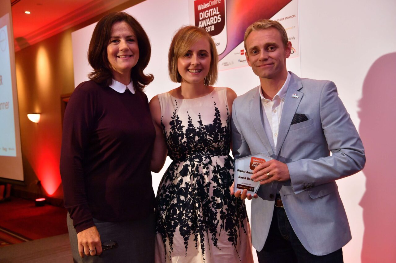 SA1 sponsors Wales Online Digital Awards 2018